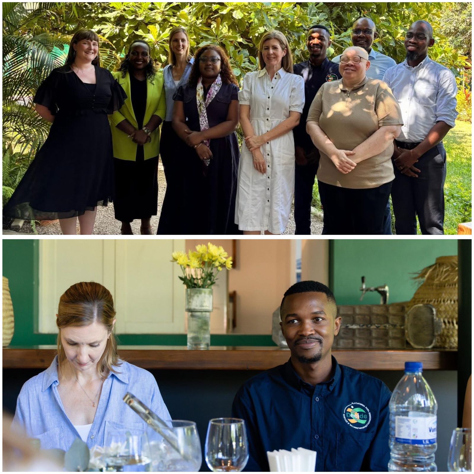O Director Executivo da DECIDE, Wilker Dias, esteve reunido com a a Ministra do Reino Unido para o Desenvolvimento, Baronesa Jenny Chapman e outros..